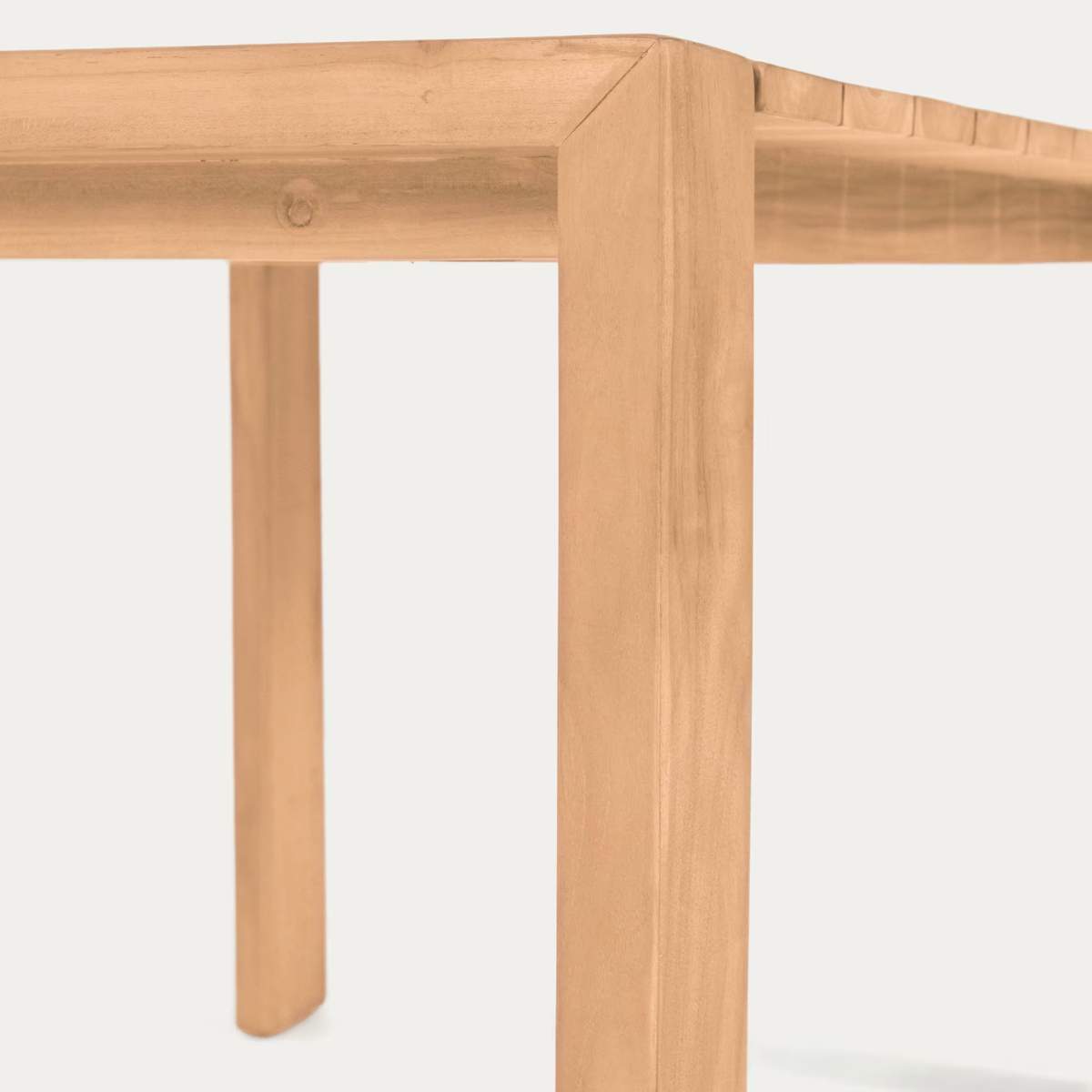 Kave Home Victoire solid teak outdoor table 200 x 100 cm