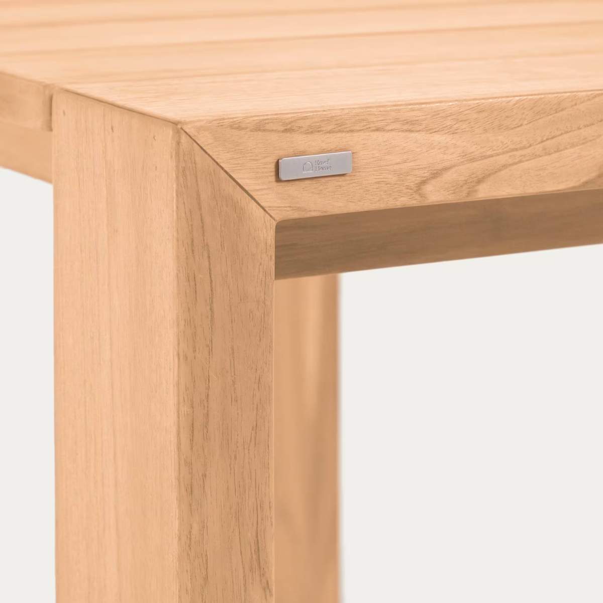 Kave Home Victoire solid teak outdoor table 200 x 100 cm
