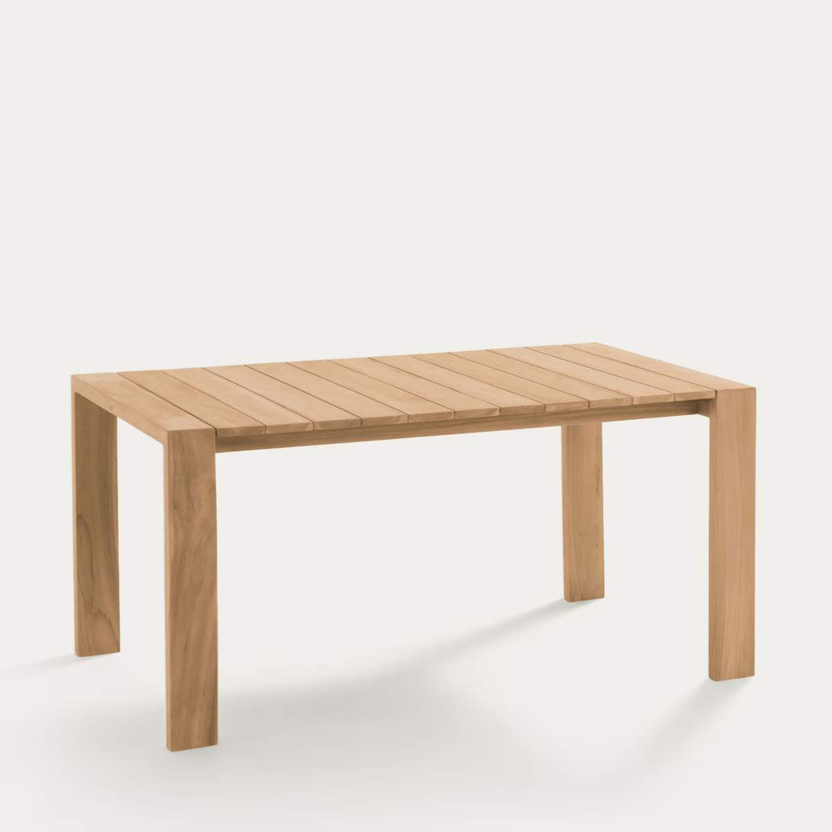 Kave Home Victoire solid teak outdoor table 200 x 100 cm
