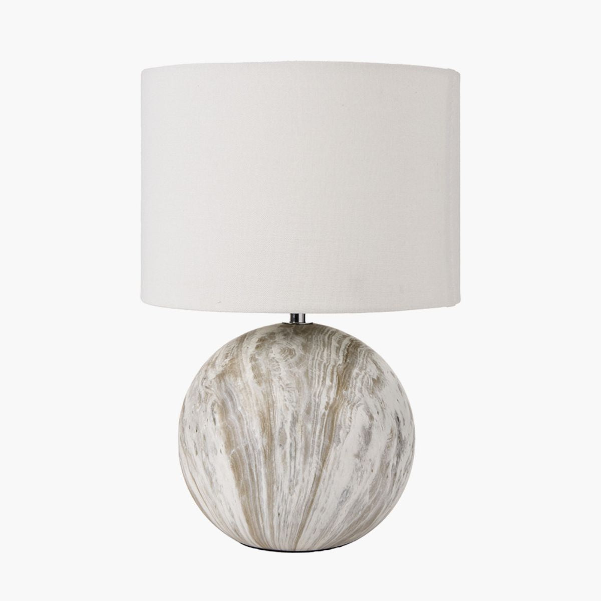 Pacific Lifestyle Viejo Grey Stone Effect Ceramic Table Lamp