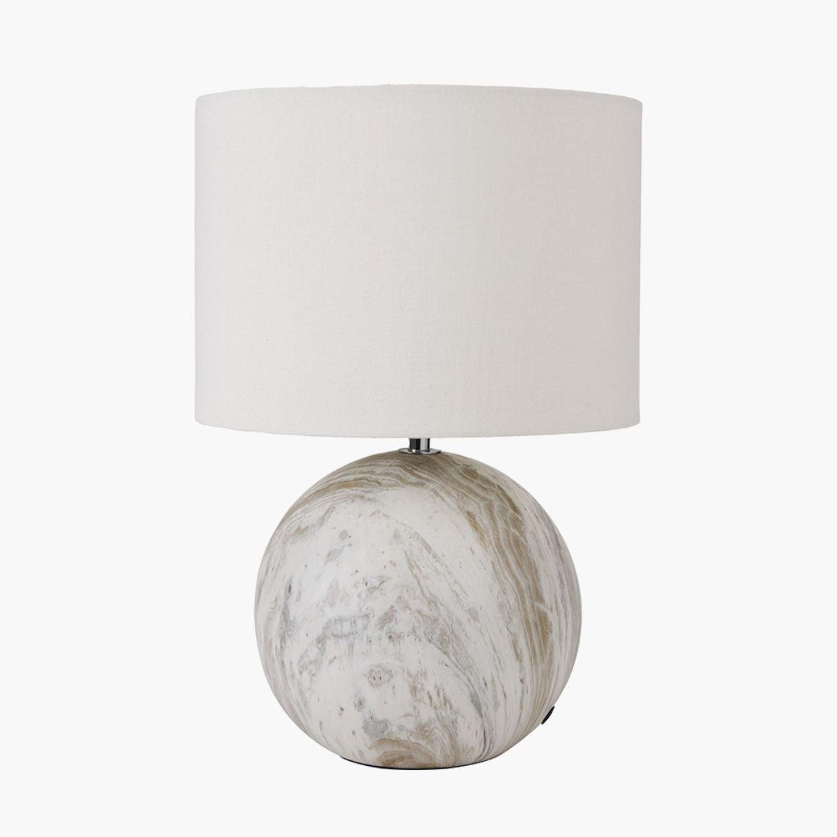 Pacific Lifestyle Viejo Grey Stone Effect Ceramic Table Lamp