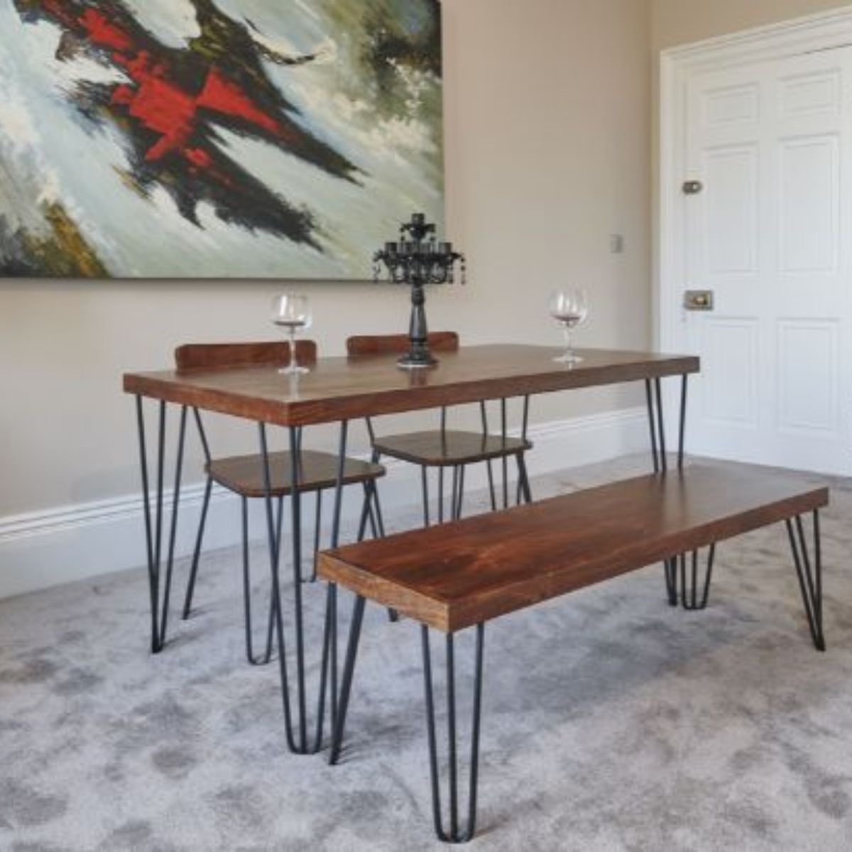 Trade Furniture Vintage 140cm Dining Table
