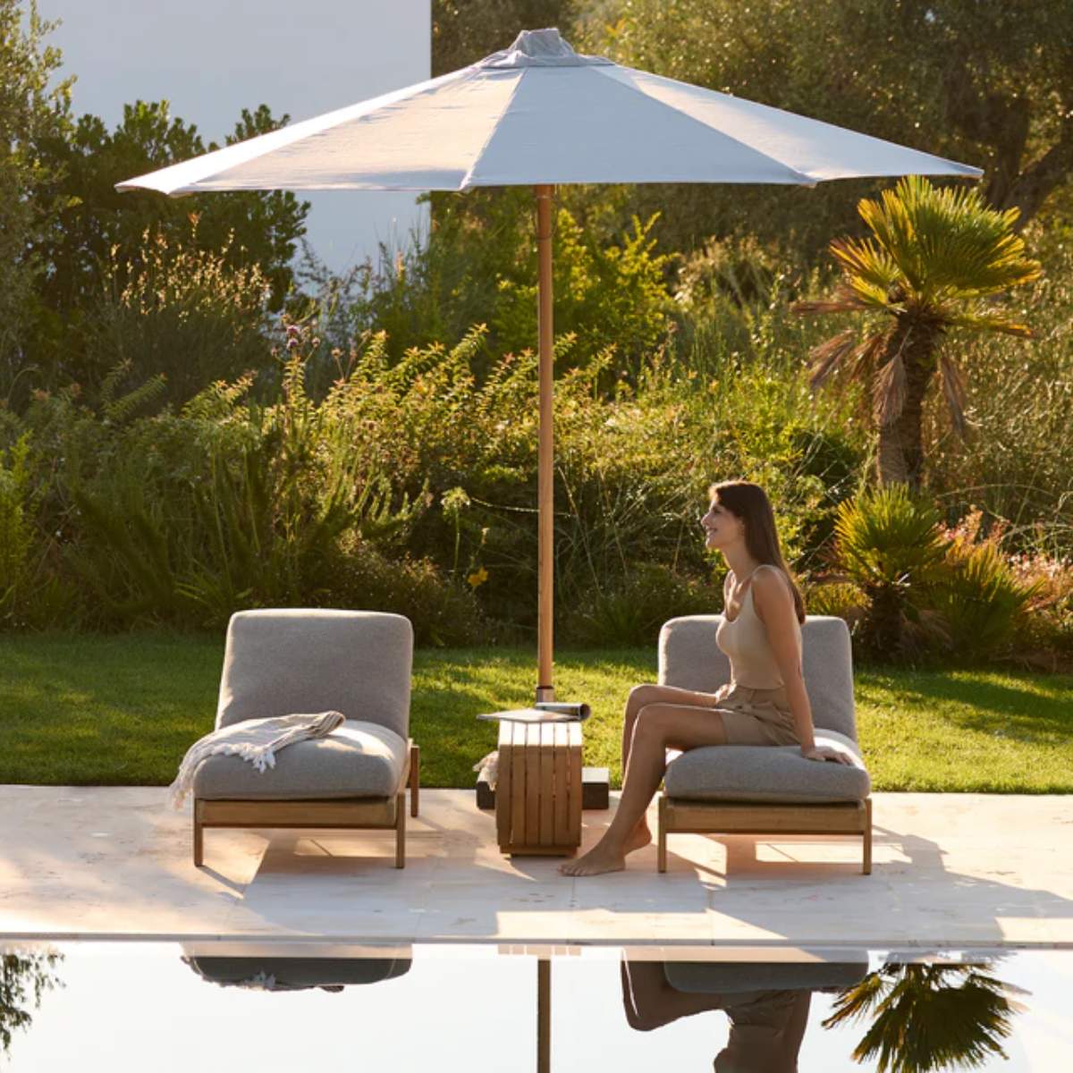 Cane-line Vista Sunbed