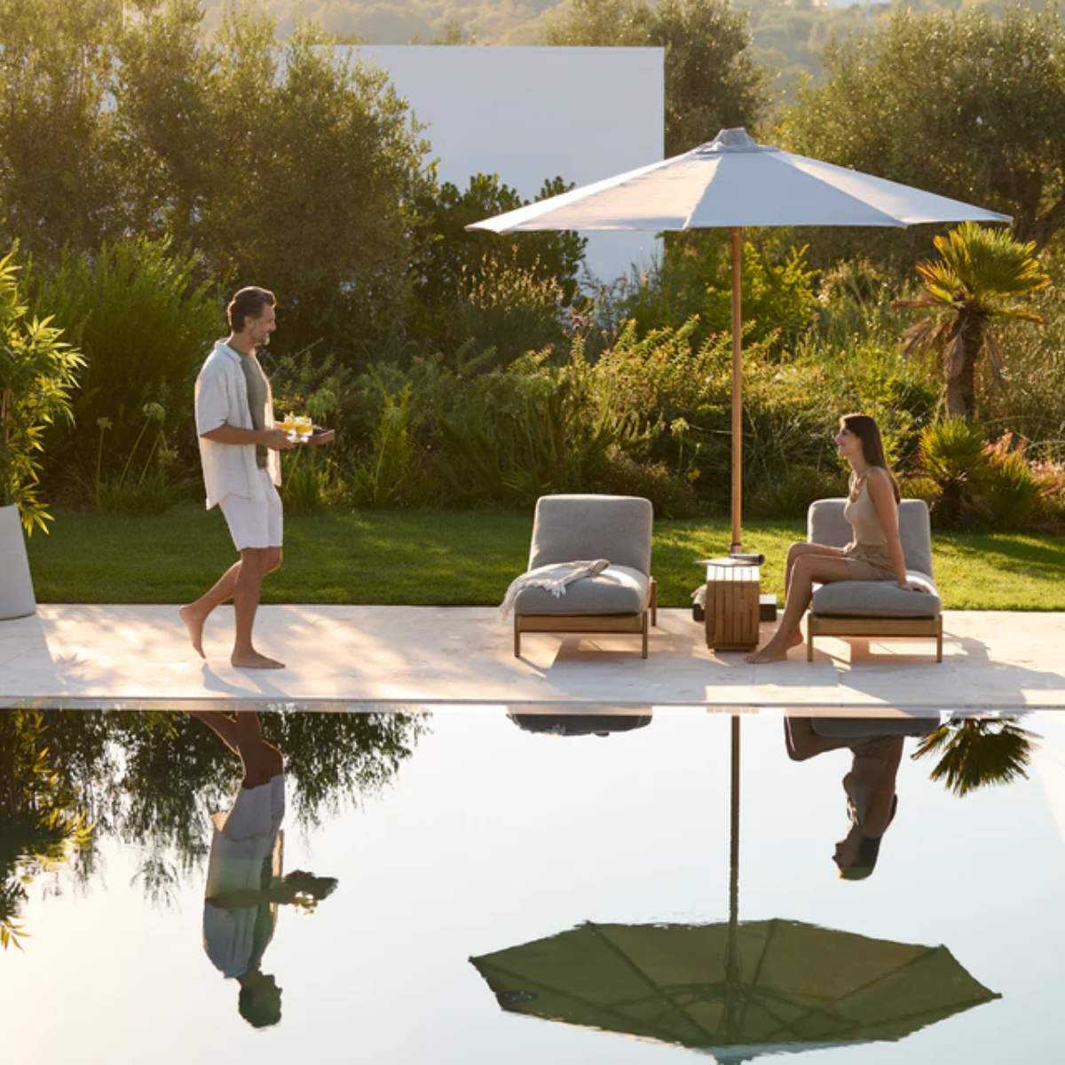 Cane-line Vista Sunbed