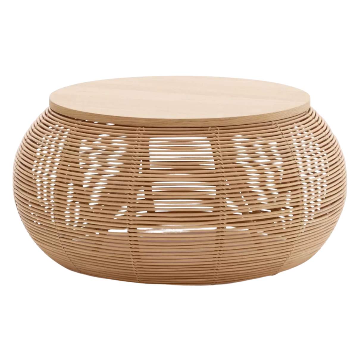 Vincent Shepherd Vivi Rattan Coffee Table Dia 77