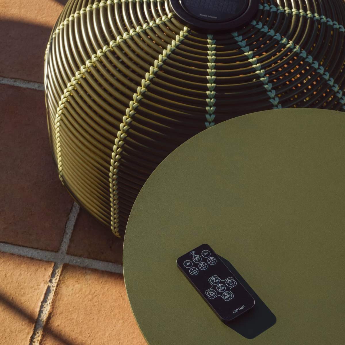 Kave Home Volian remote control for outdoor lamps