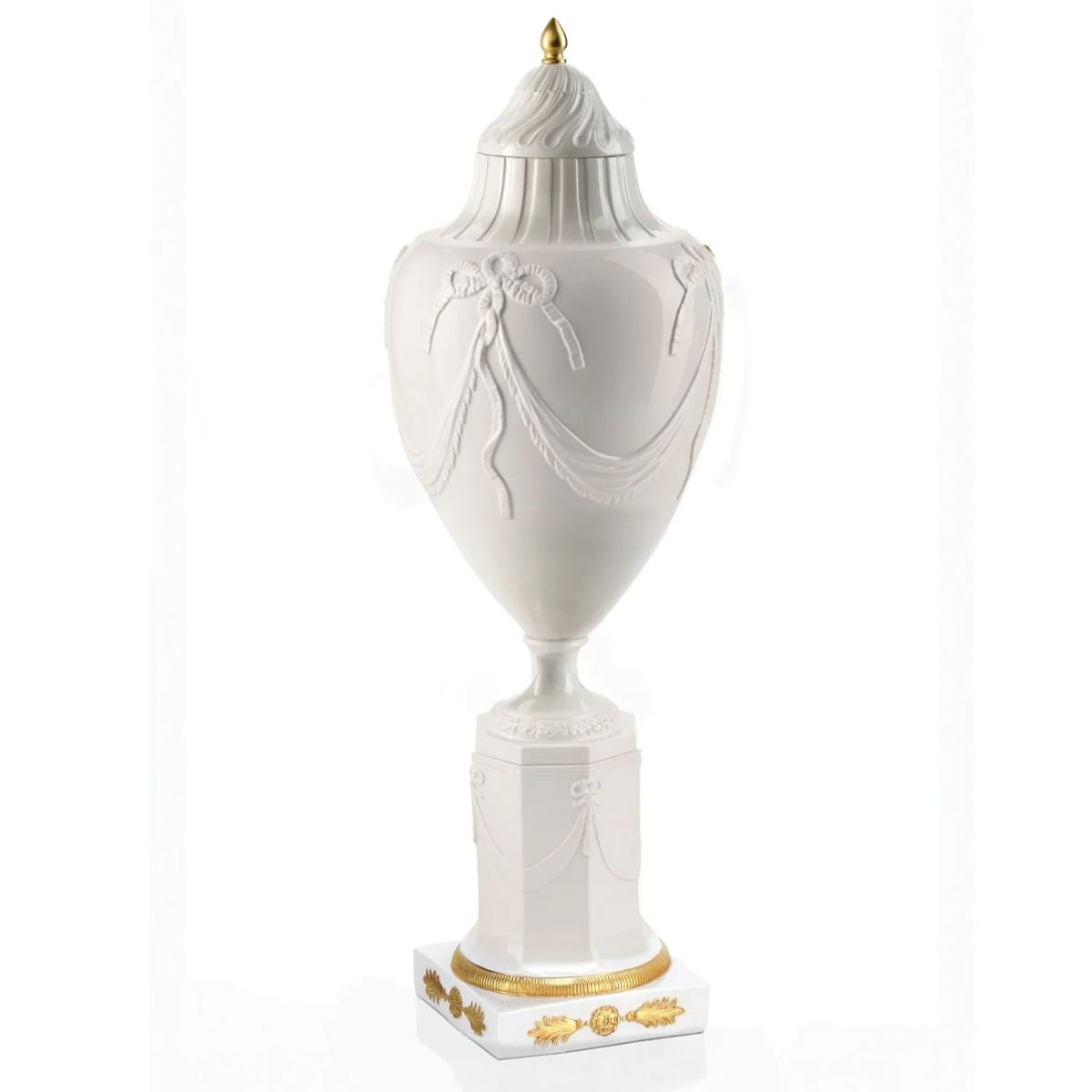 Villari Voltaire Potiche - White
