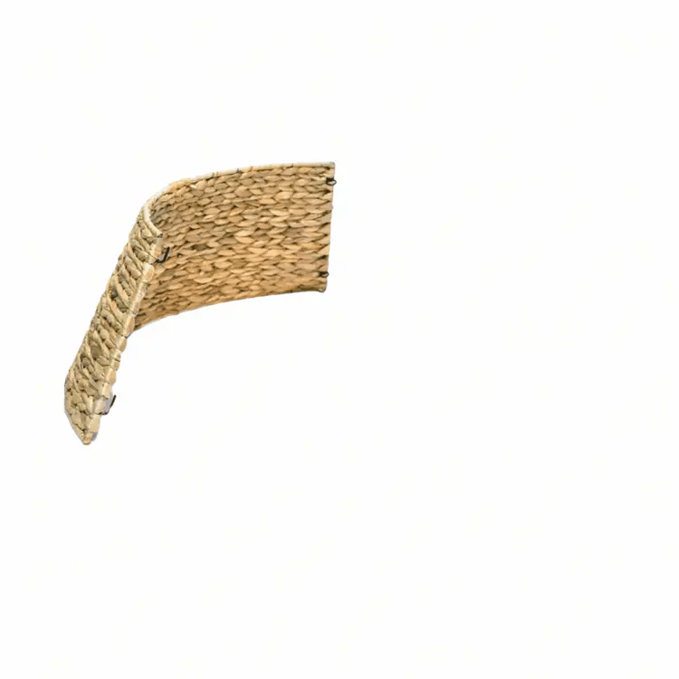Ivyline Water Hyacinth Foldable Round Tree Skirt