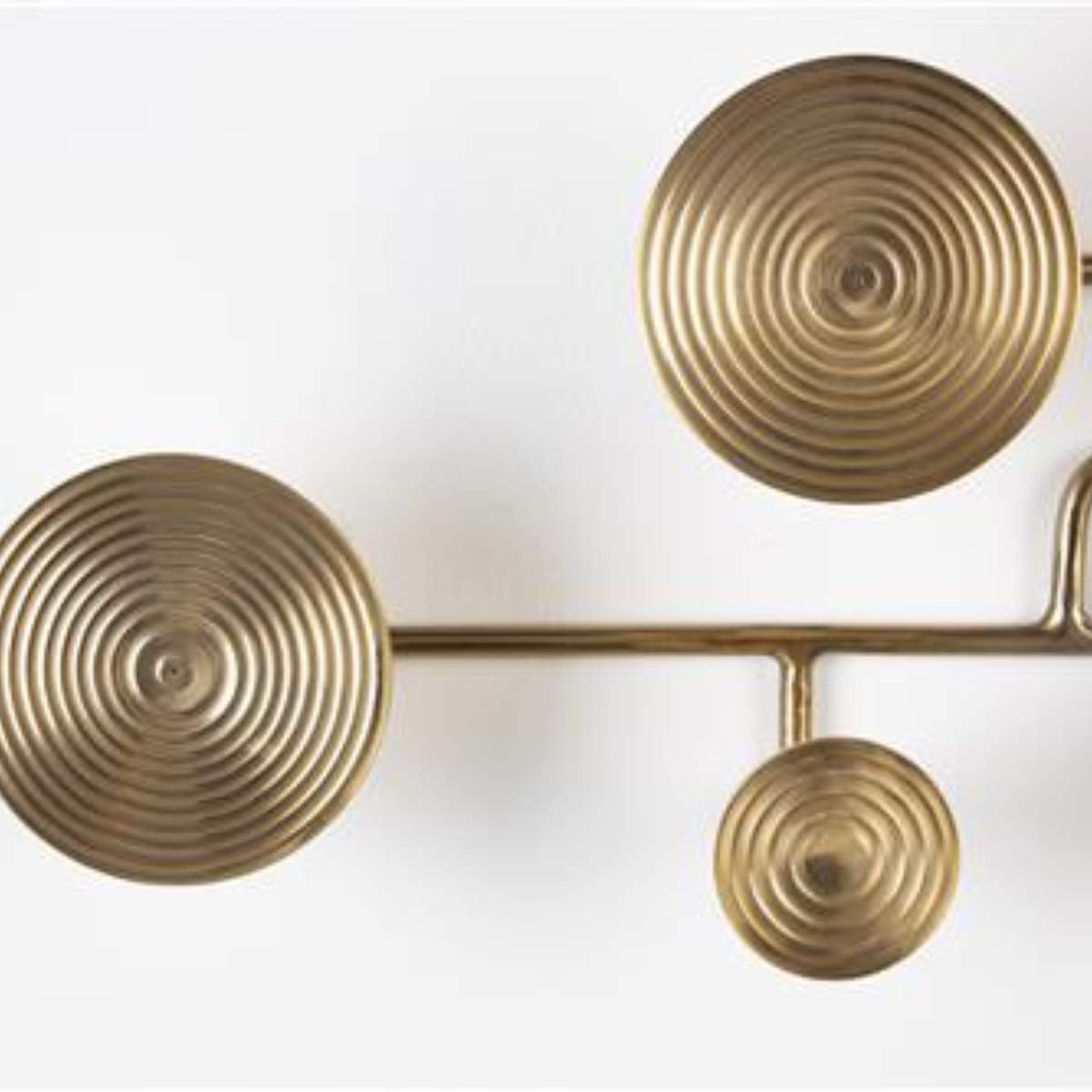 Bold Monkey Wall Coat Rack Hypnotising Brass