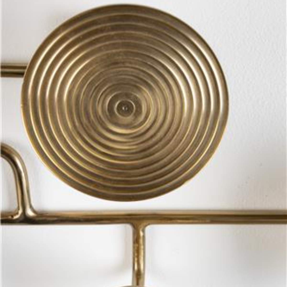 Bold Monkey Wall Coat Rack Hypnotising Brass