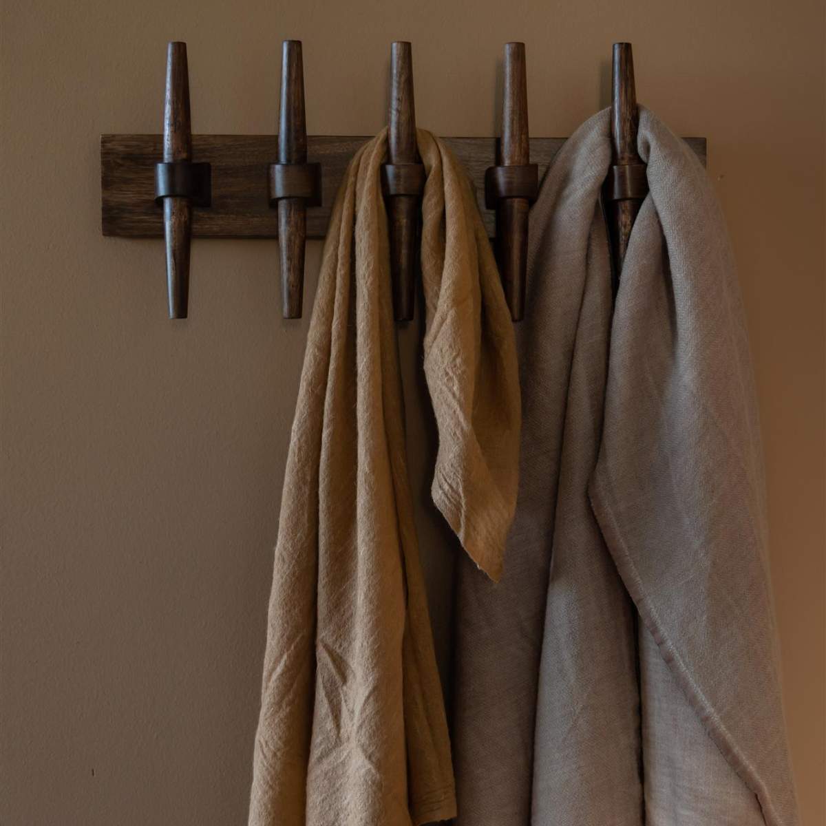 Dutch Bone Wall Coat Rack Jakub Walnut