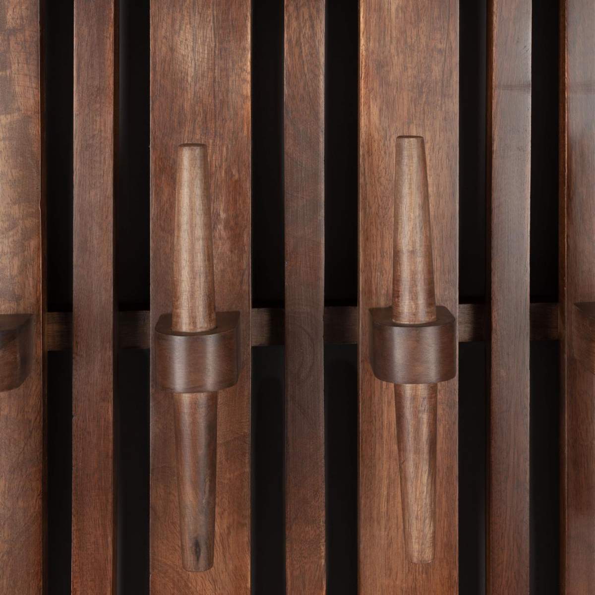 Dutch Bone Wall Coat Rack Shelf Jakub Walnut