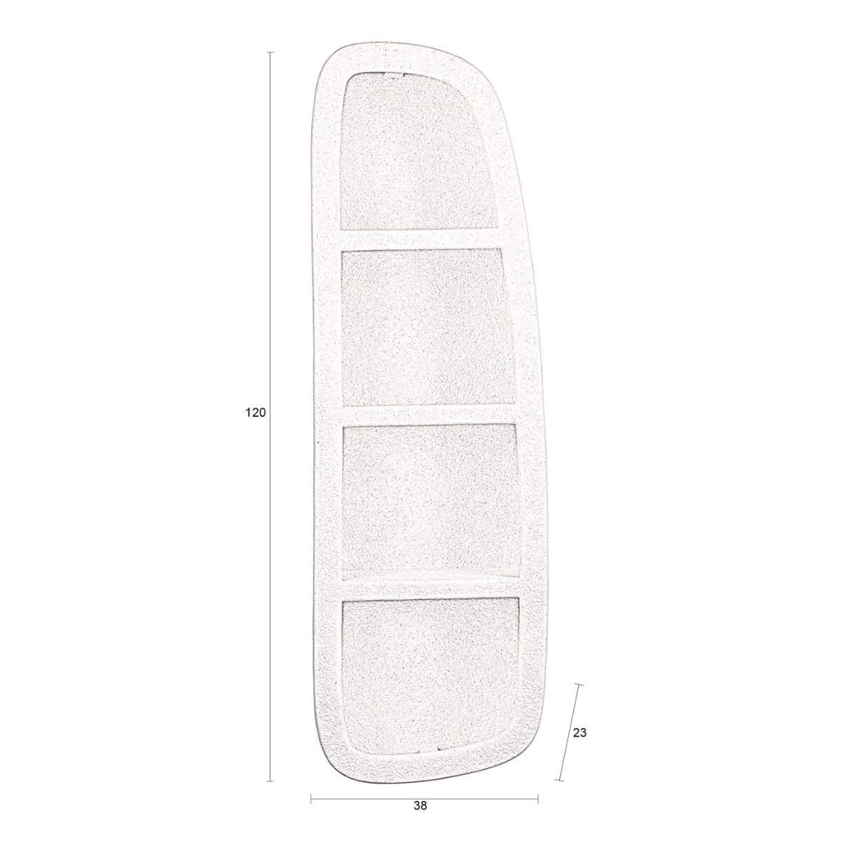 Dutch Bone Wall Shelf Veda 3 Shelves
