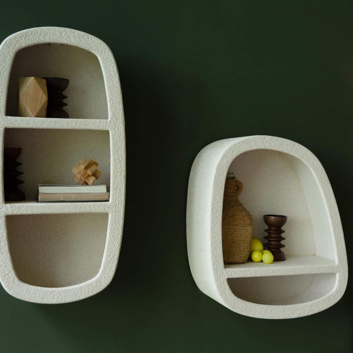 Dutch Bone Wall Shelf Veda 2 Shelves