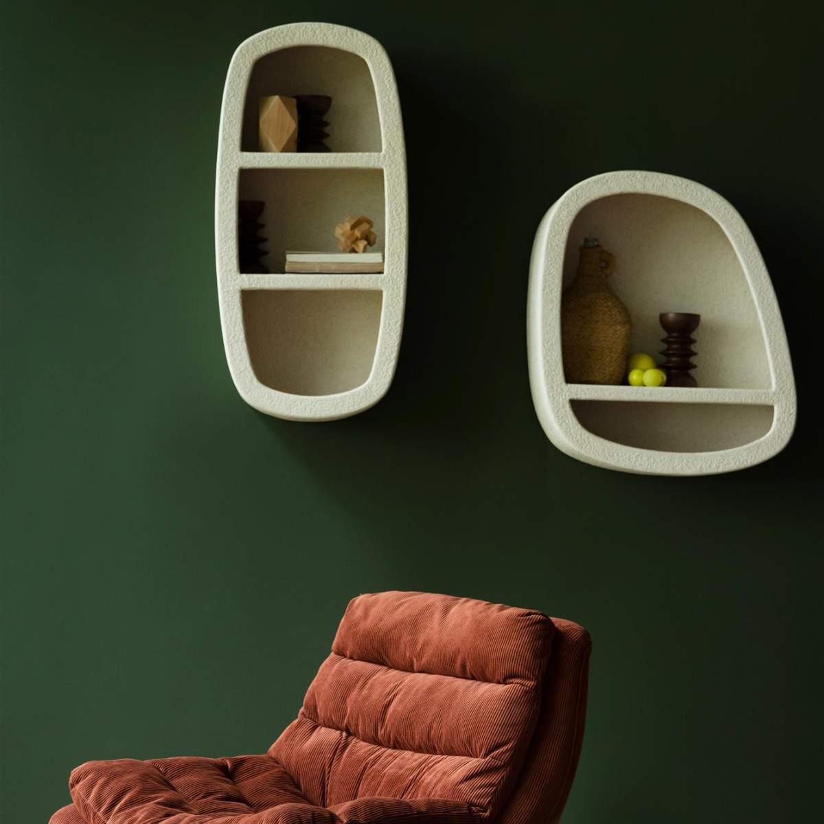 Dutch Bone Wall Shelf Veda 2 Shelves