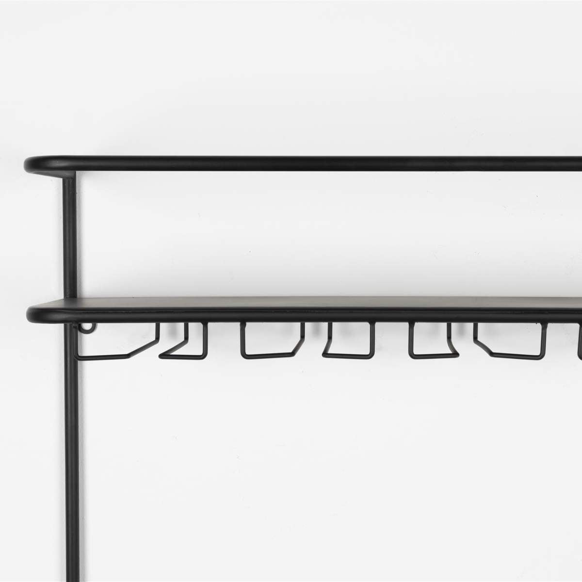 Beau&Co Wall Wine Shelf Guuji
