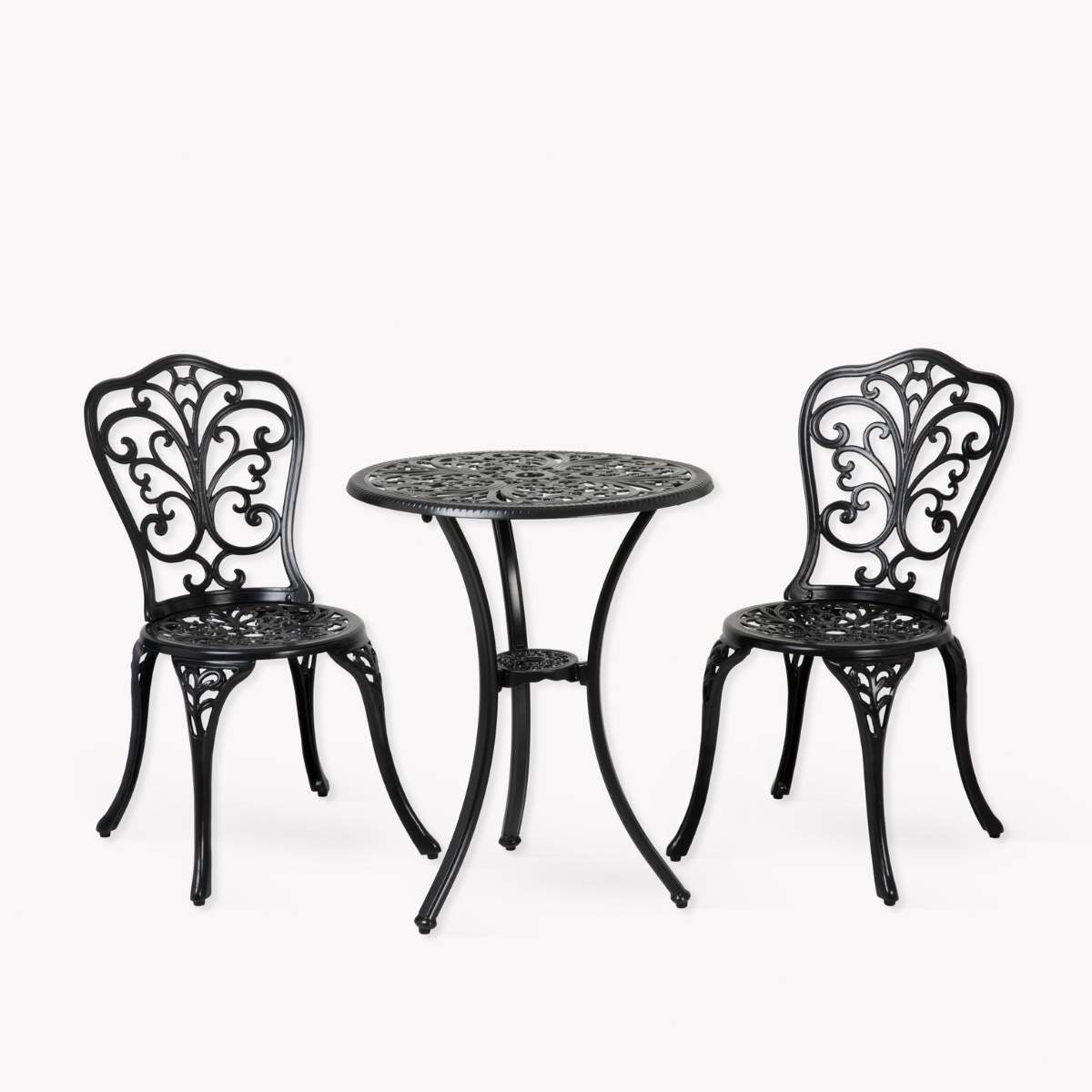 Garden Trading Watemoor Bistro Set Carbon