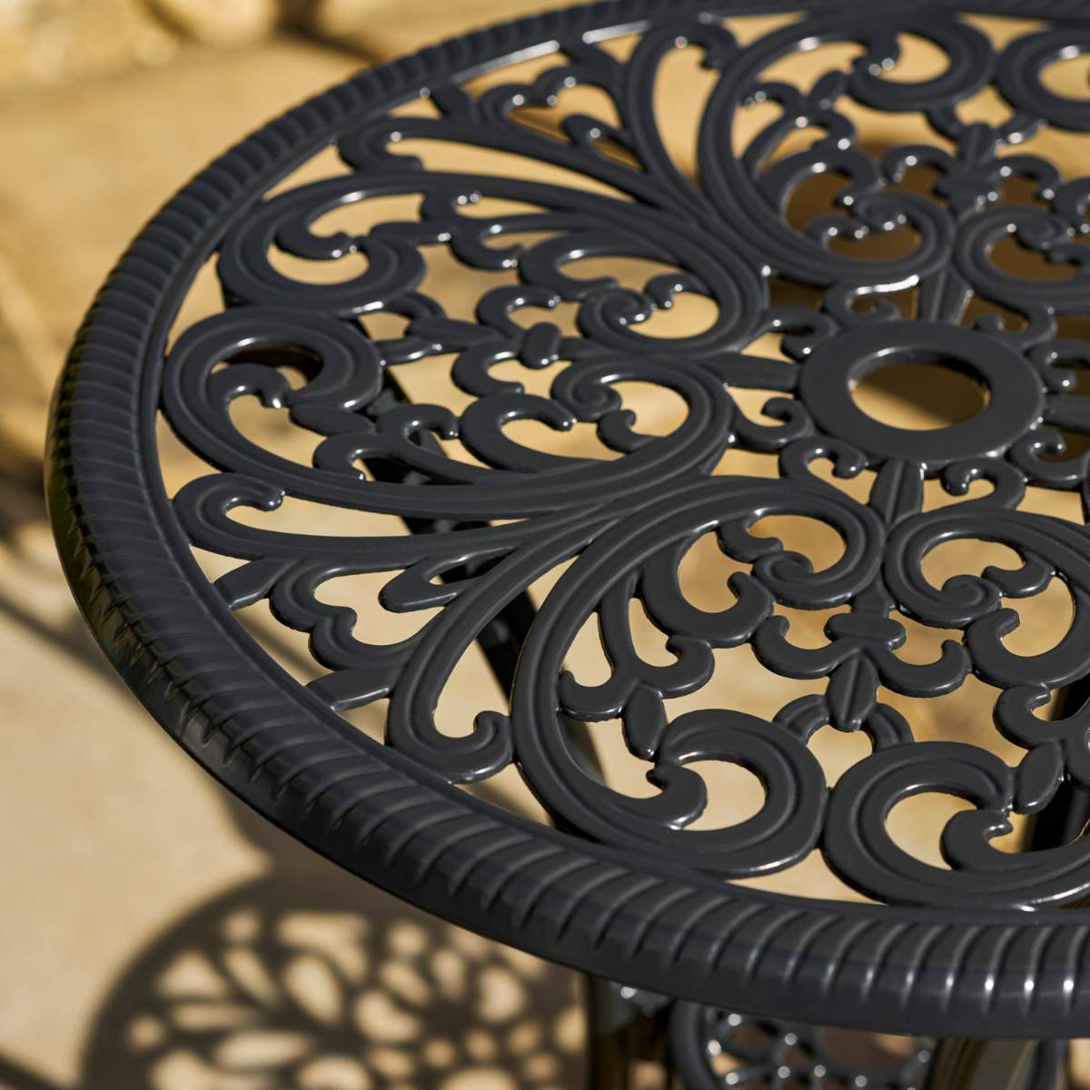 Garden Trading Watemoor Bistro Set Carbon