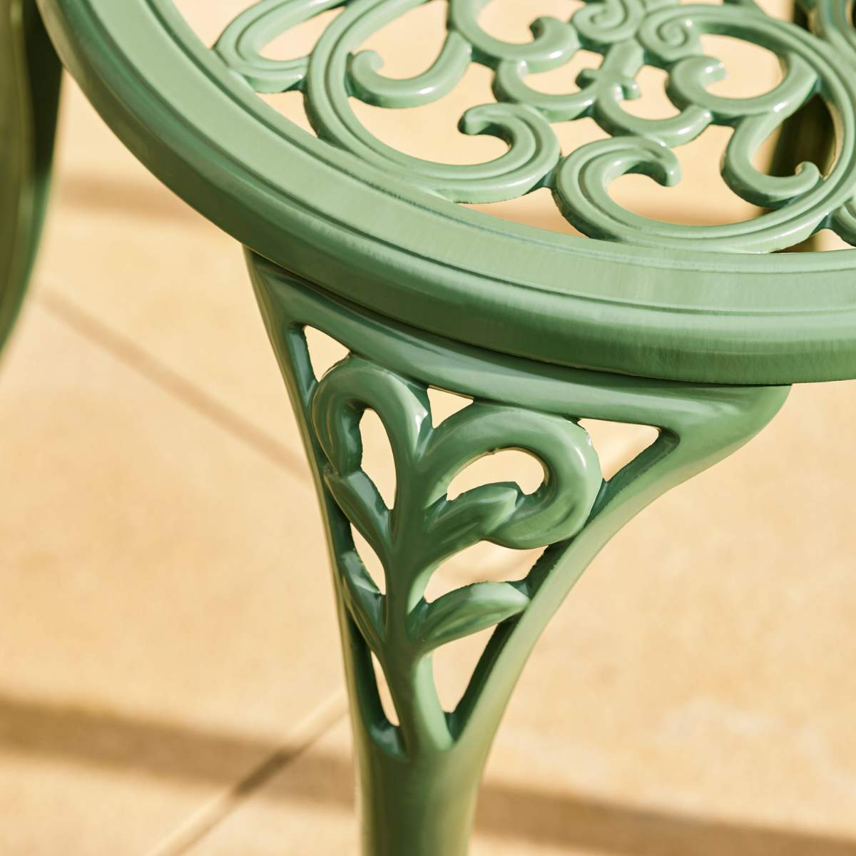Garden Trading Watemoor Bistro Set Thistle Green