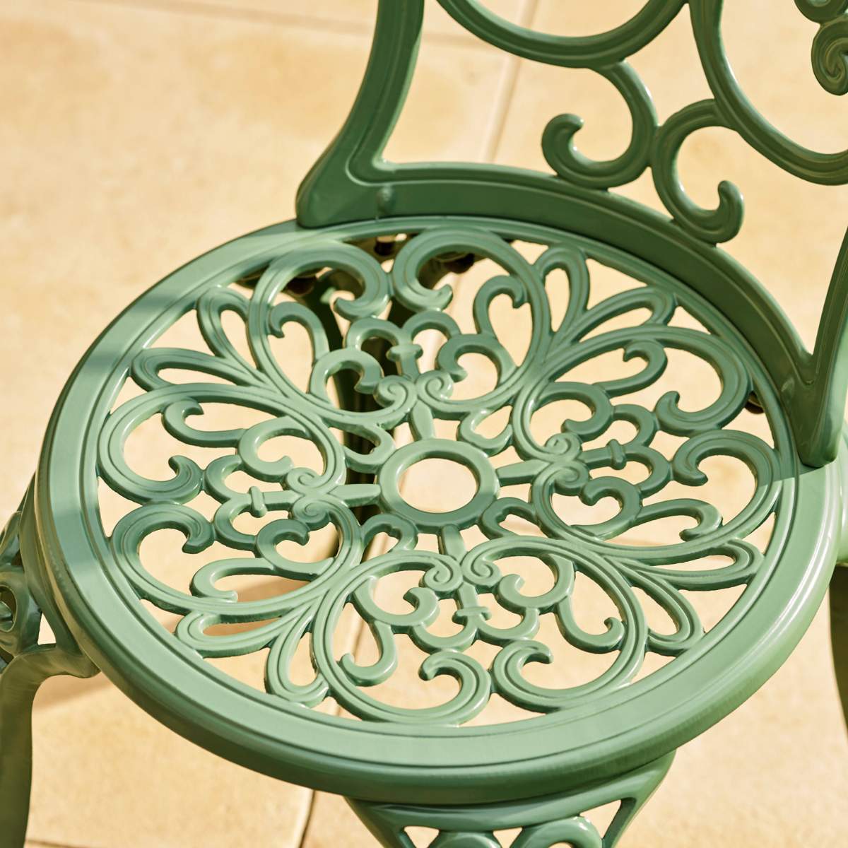 Garden Trading Watemoor Bistro Set Thistle Green