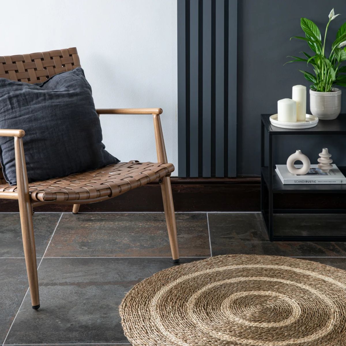 Ivyline Seagrass Mat Spiral 120Cm