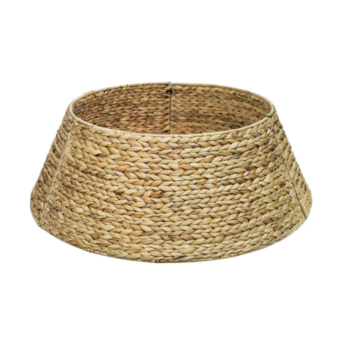 Ivyline Water Hyacinth Foldable Round Tree Skirt