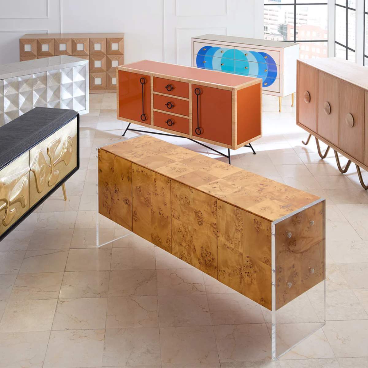 Jonathan Adler Wellington Credenza