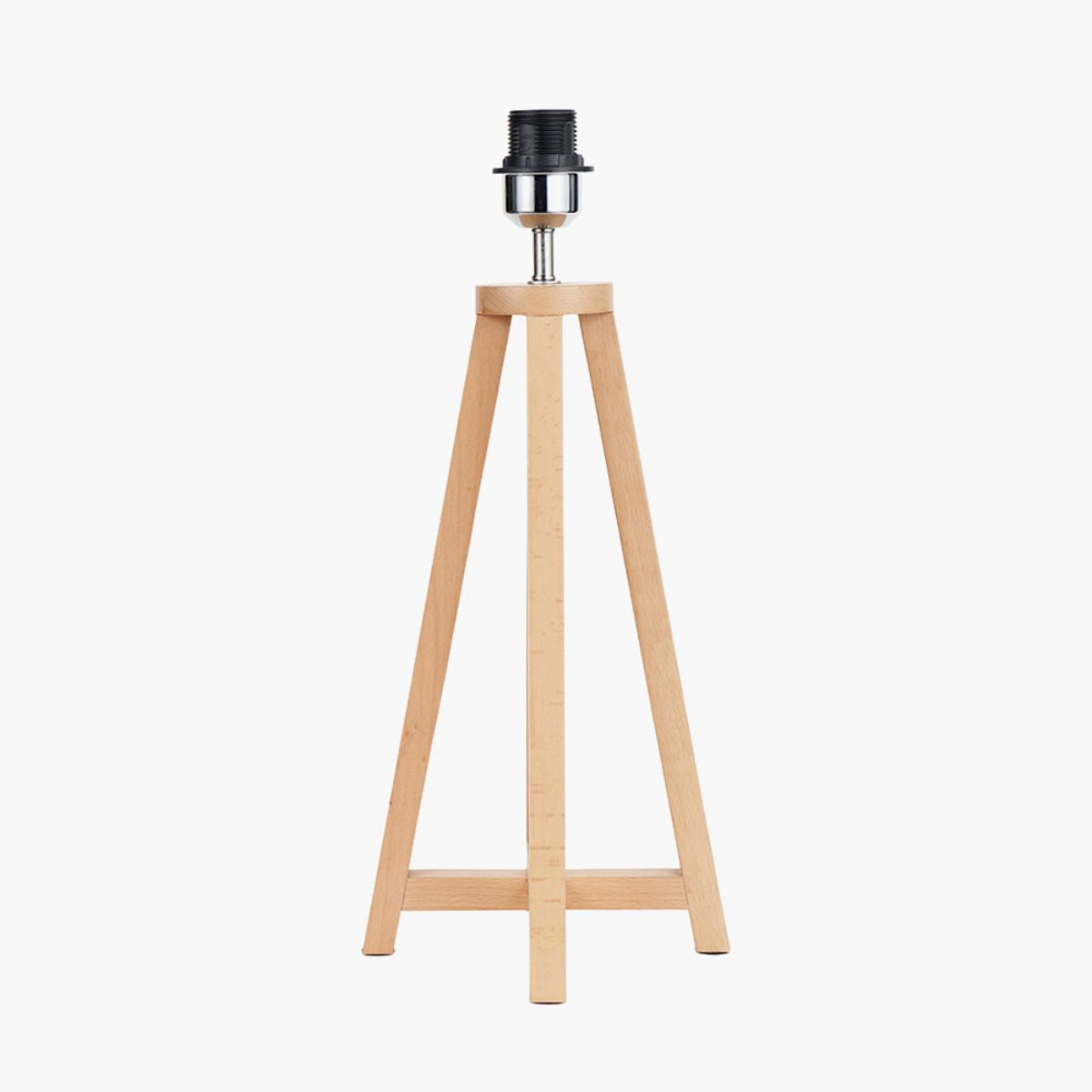Pacific Lifestyle Whitby Natural Wood Tapered 4 Post Table Lamp Base