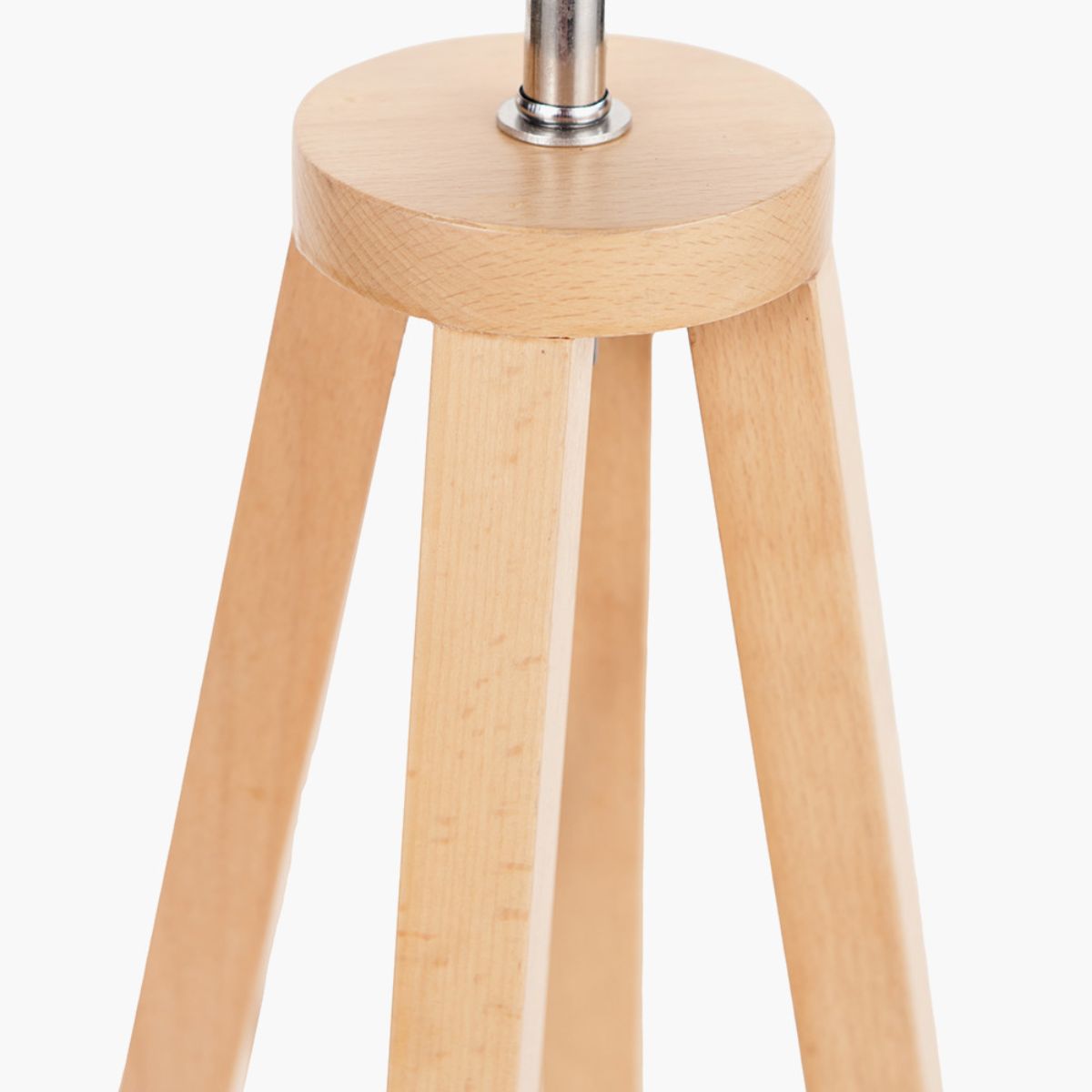 Pacific Lifestyle Whitby Natural Wood Tapered 4 Post Table Lamp Base