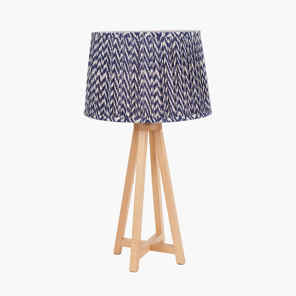 Pacific Lifestyle Whitby Natural Wood Tapered 4 Post Table Lamp Base
