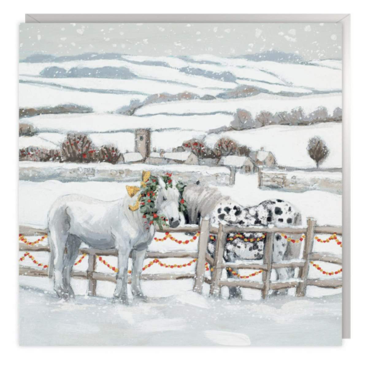 Artbeat White Christmas Christmas Cards 48pk