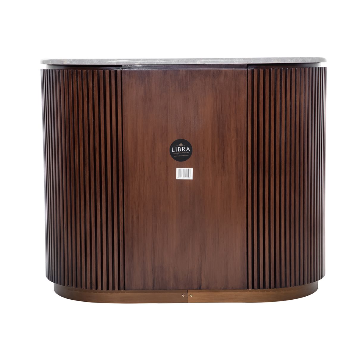 Libra Interiors Whitwell Bedside Three Drawer Chest