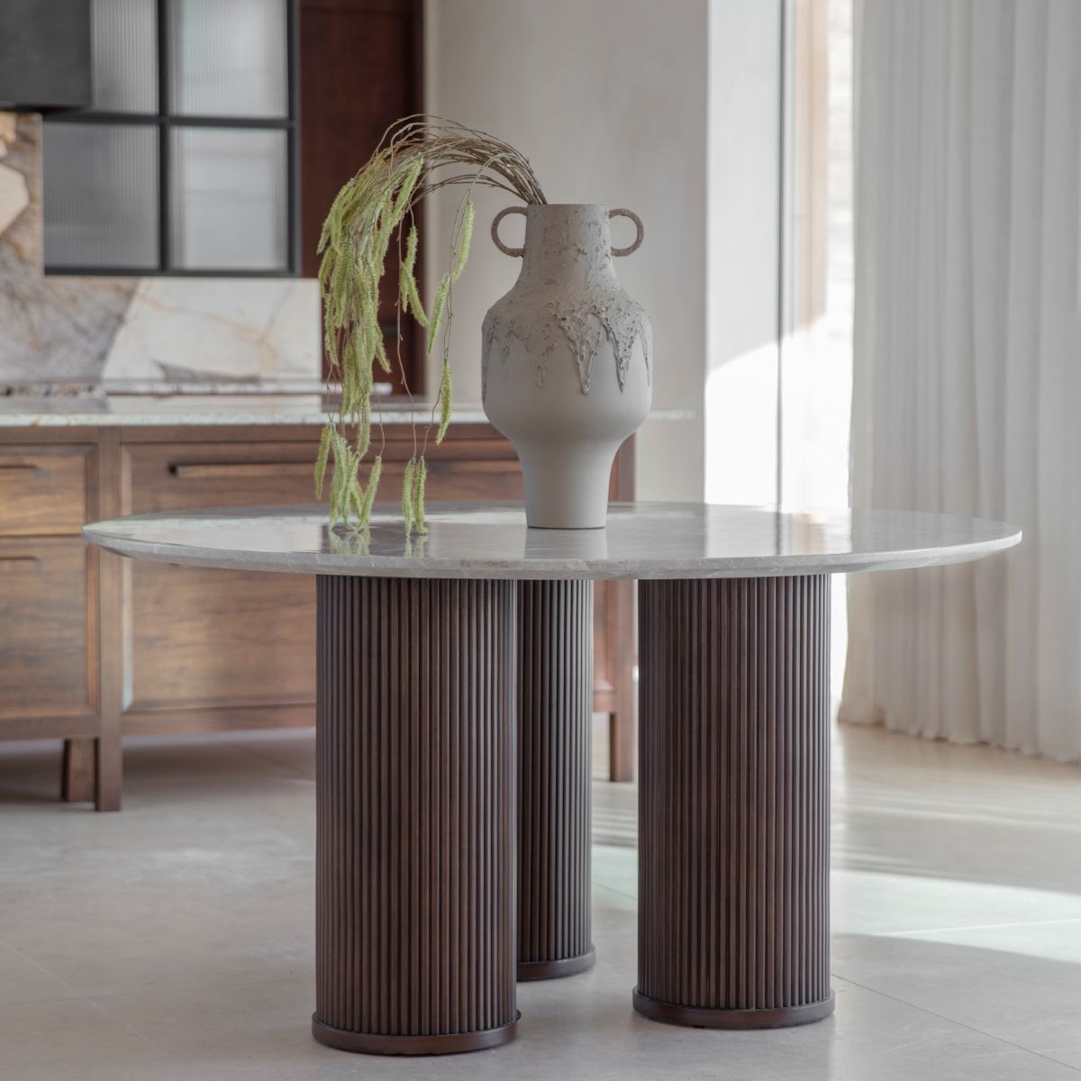 Libra Interiors Whitwell Round Dining Table