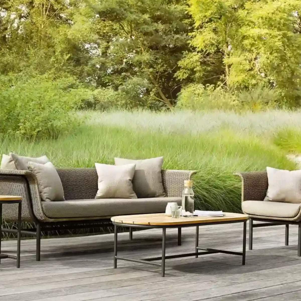 Vincent Shepherd Wicked Lounge Chair Taupe Black