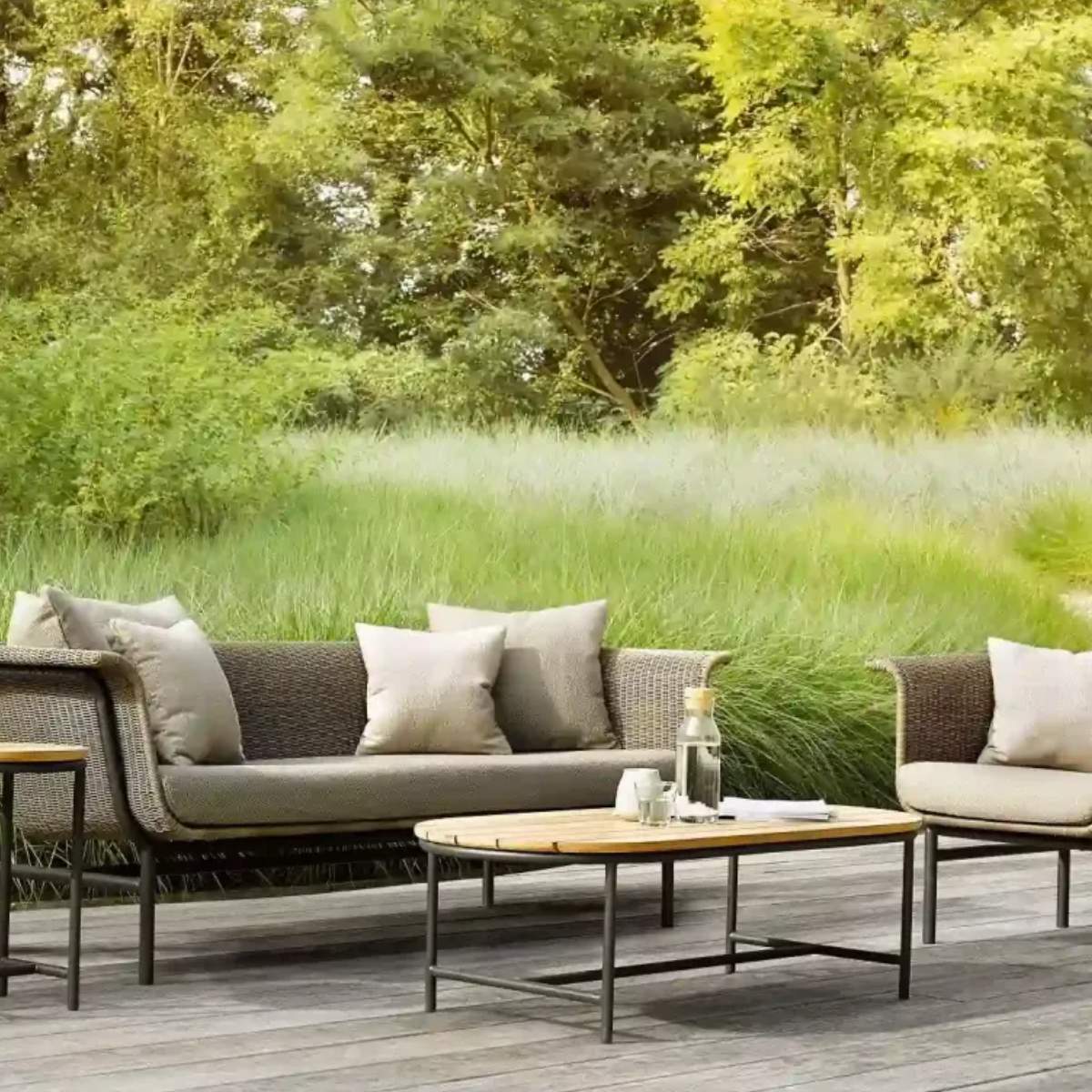 Vincent Shepherd Wicked Outdoor Coffee Table 123 x 55 cm