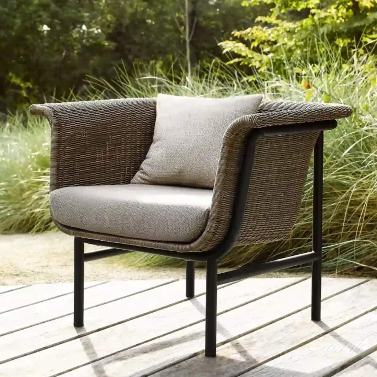 Vincent Shepherd Wicked Outdoor Sofa Taupe 3 Seater