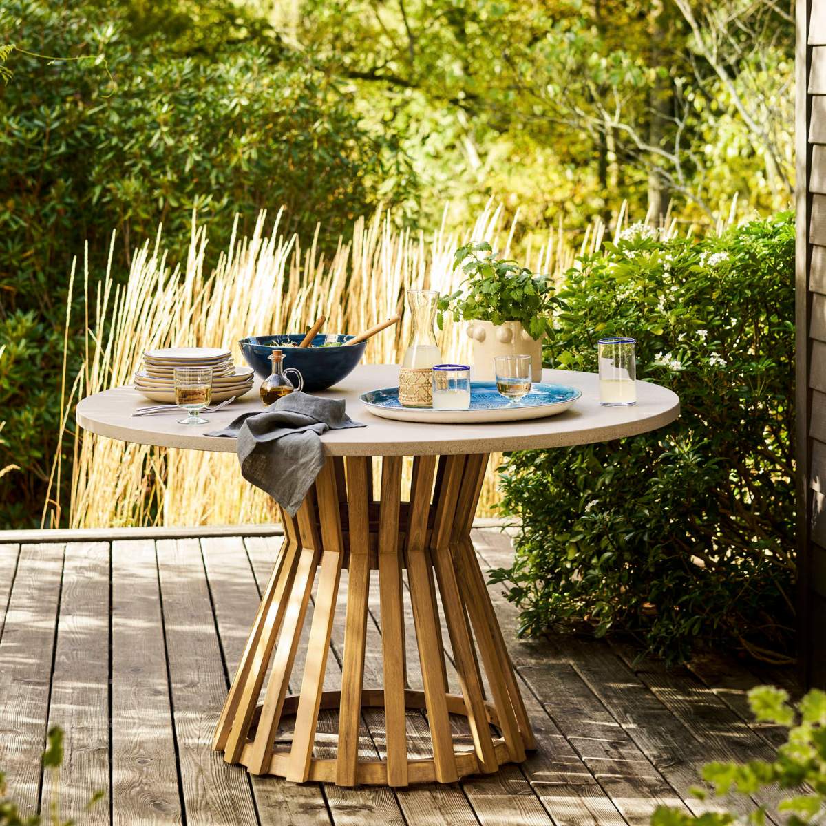 Garden Trading Widford Dining Table Grey