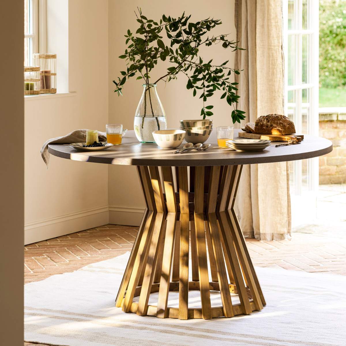 Garden Trading Widford Dining Table Grey