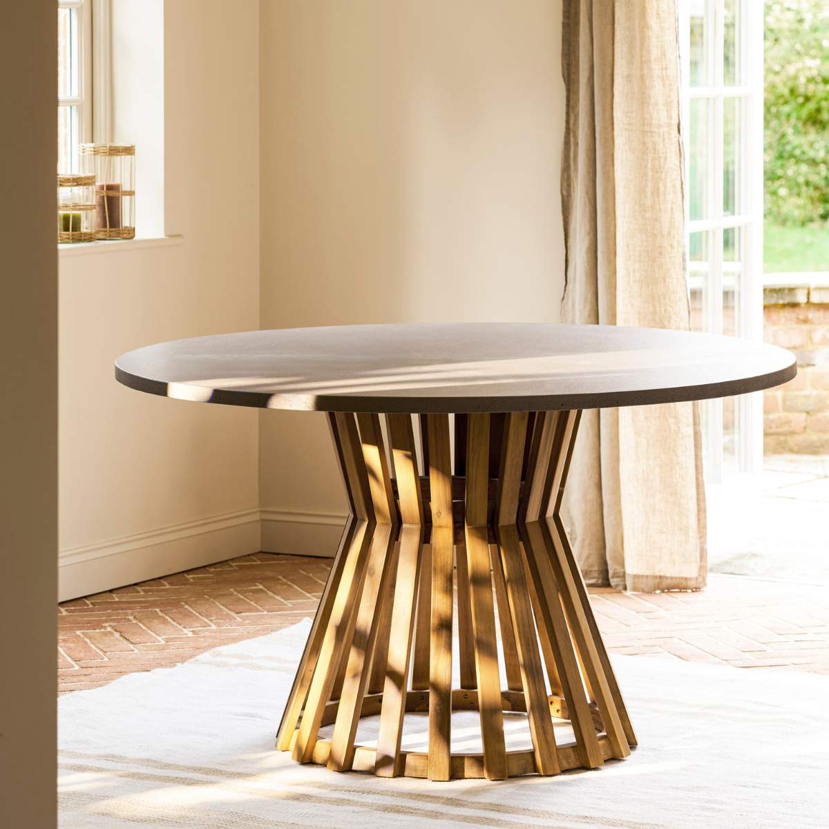 Garden Trading Widford Dining Table Grey
