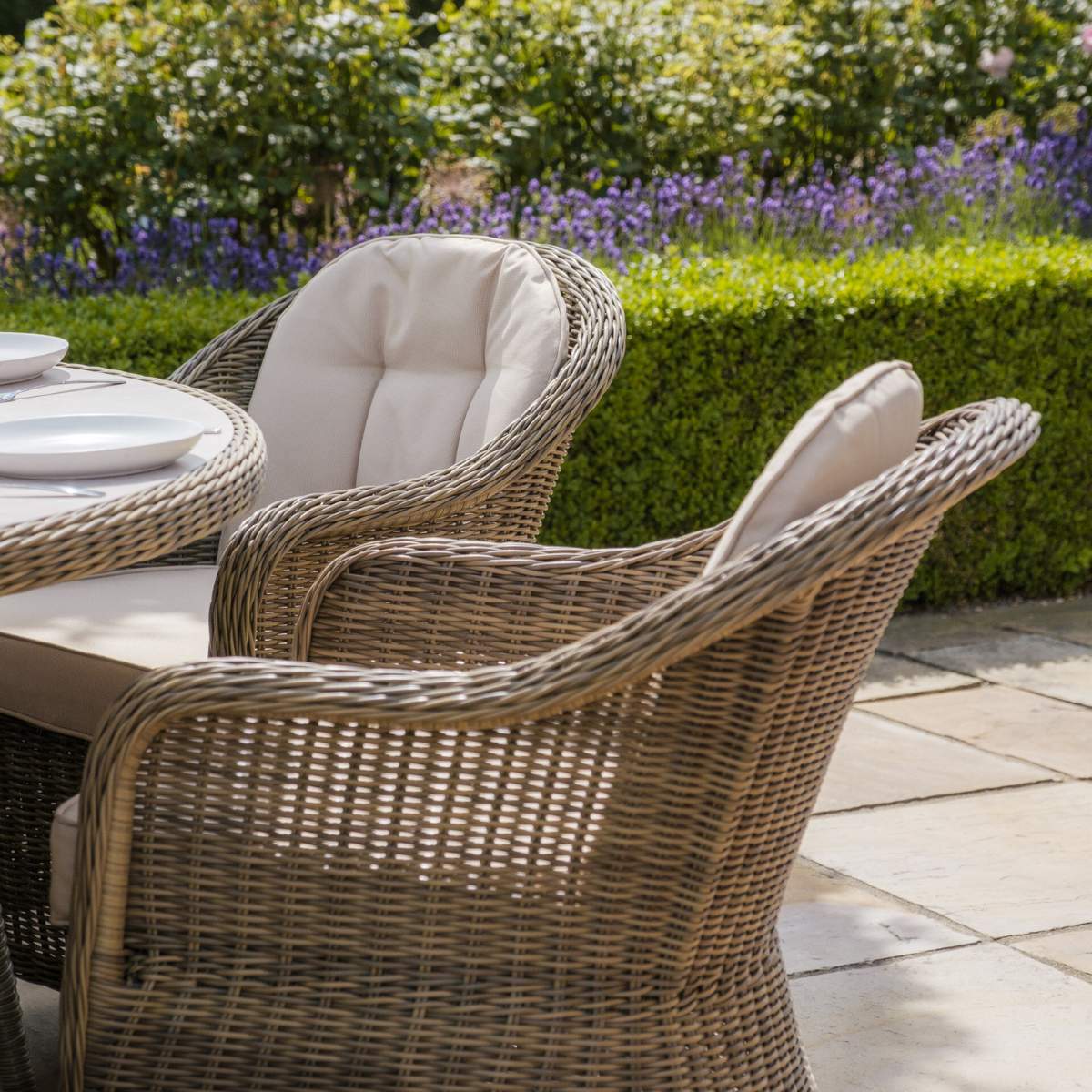 Maze Winchester 6 Seat Oval Dining Set