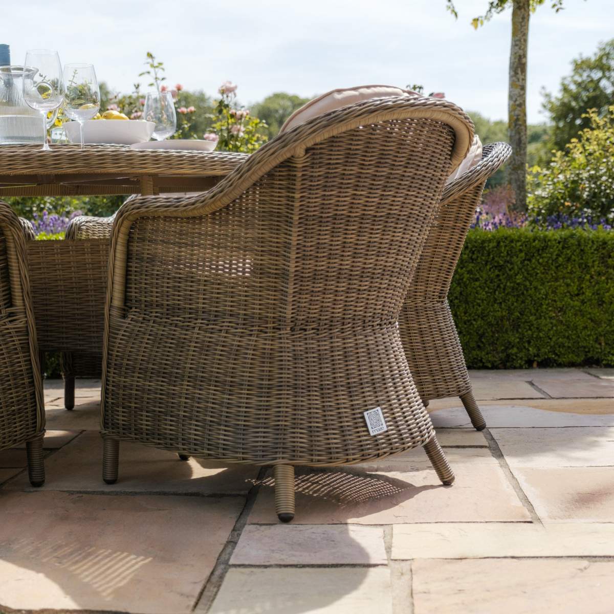 Maze Winchester 6 Seat Oval Dining Set
