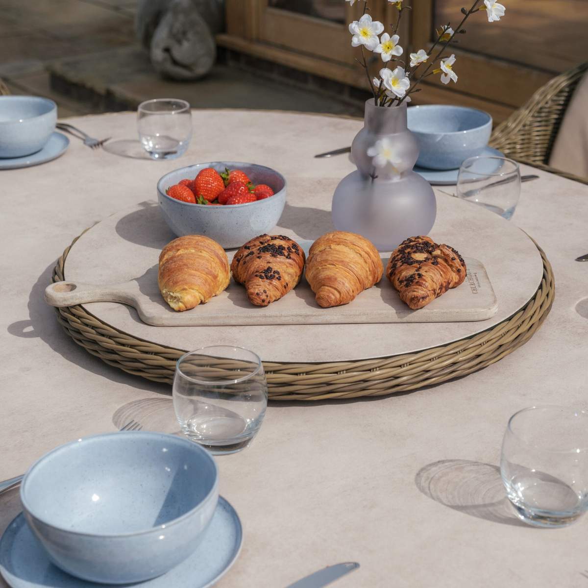 Maze Winchester 6 Seat Oval Dining Set