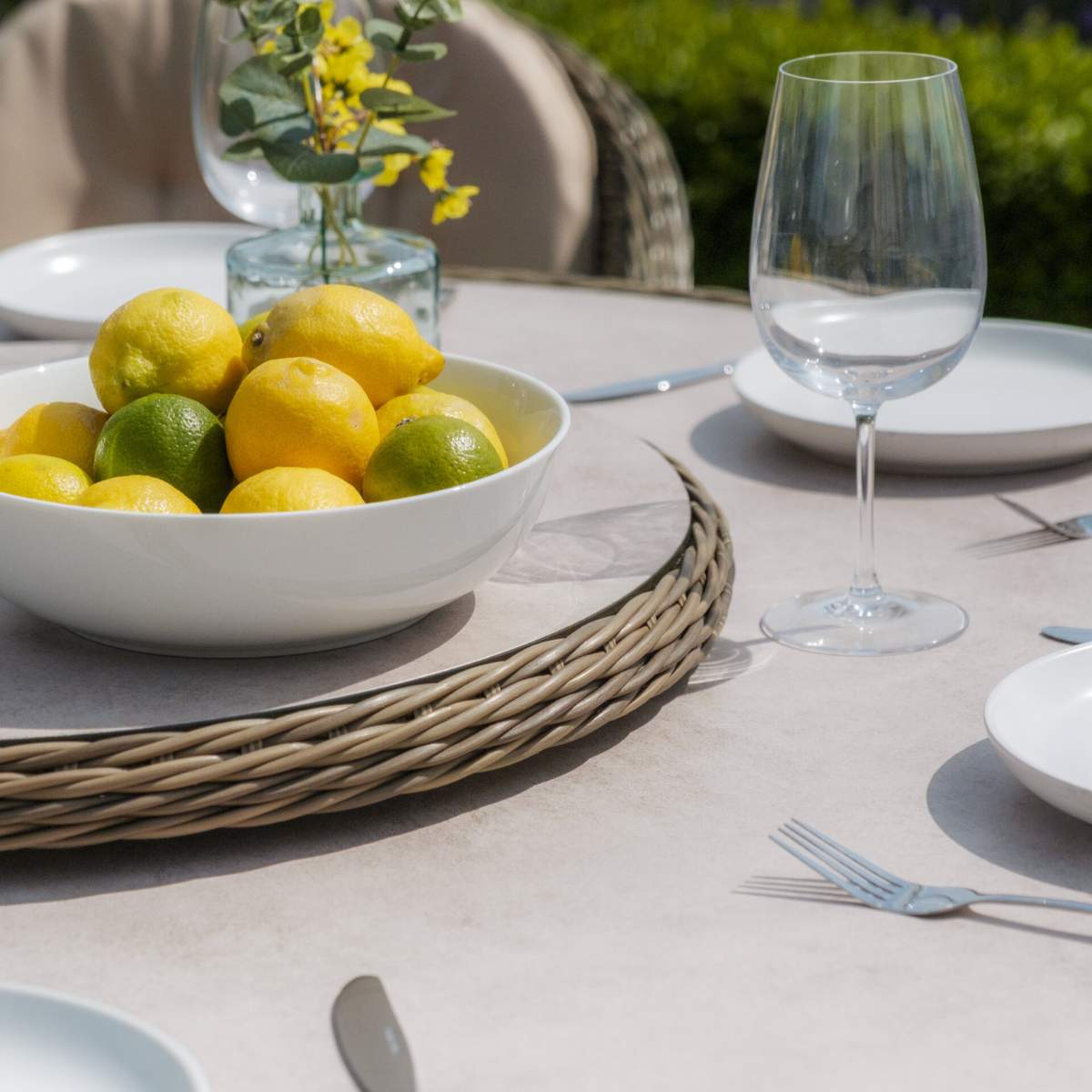 Maze Winchester 6 Seat Round Dining Set
