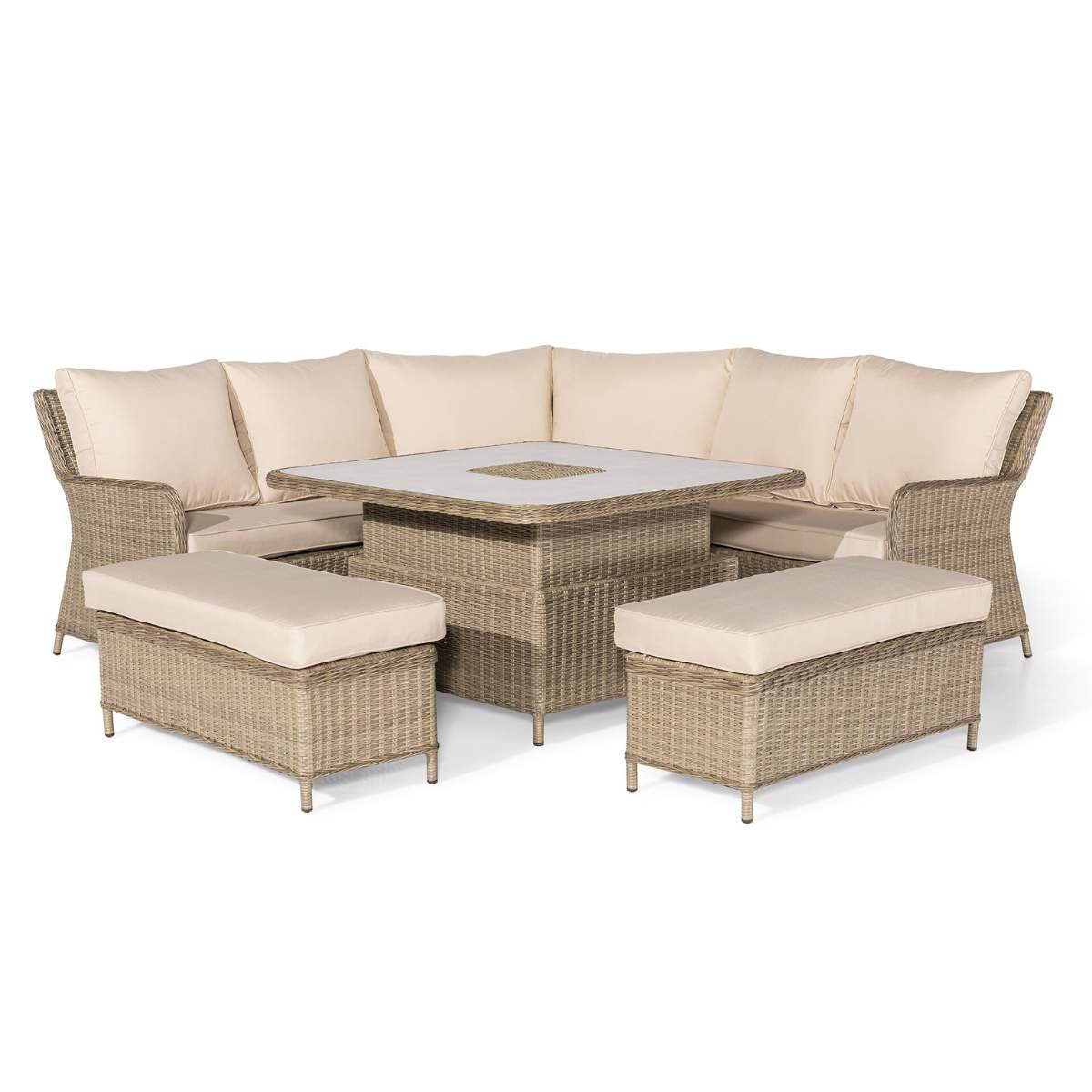 Maze Winchester Royal Corner Rattan Dining Set