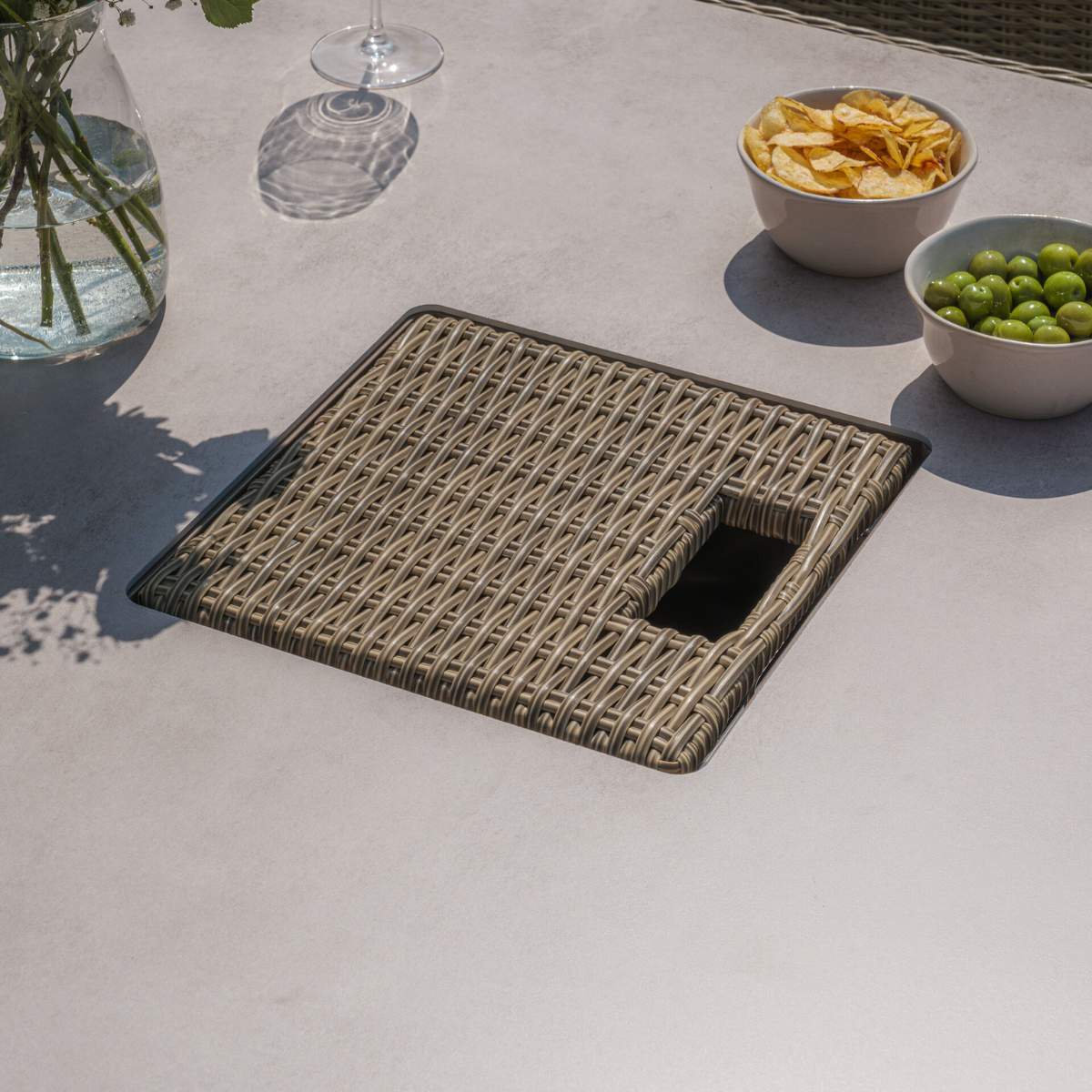 Maze Winchester Royal Corner Rattan Dining Set