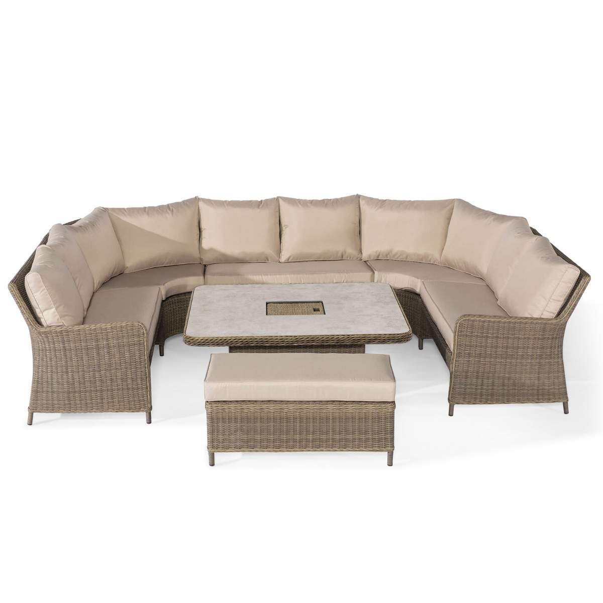 Maze Winchester Royal U-Shaped Rattan Sofa Set