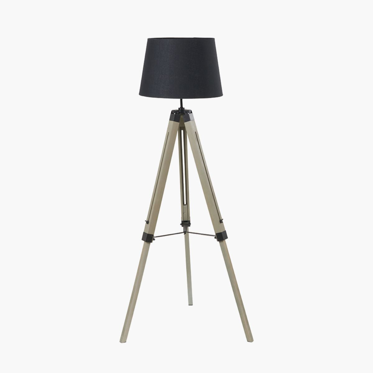 Pacific Lifestyle Windsor Sage Green Wooden Tripod Floor Lamp Base