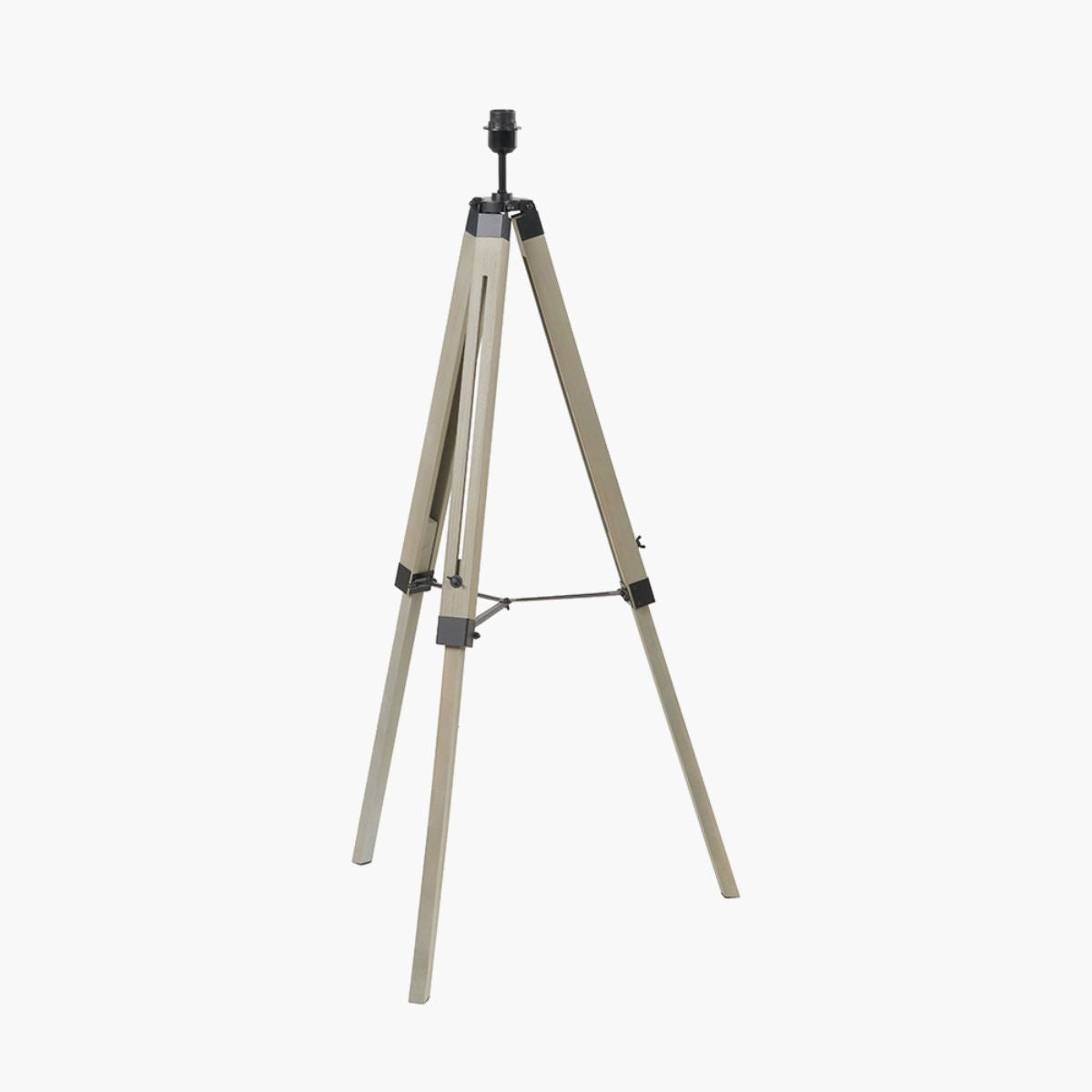 Pacific Lifestyle Windsor Sage Green Wooden Tripod Floor Lamp Base