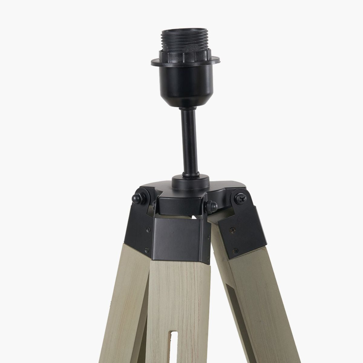Pacific Lifestyle Windsor Sage Green Wooden Tripod Floor Lamp Base