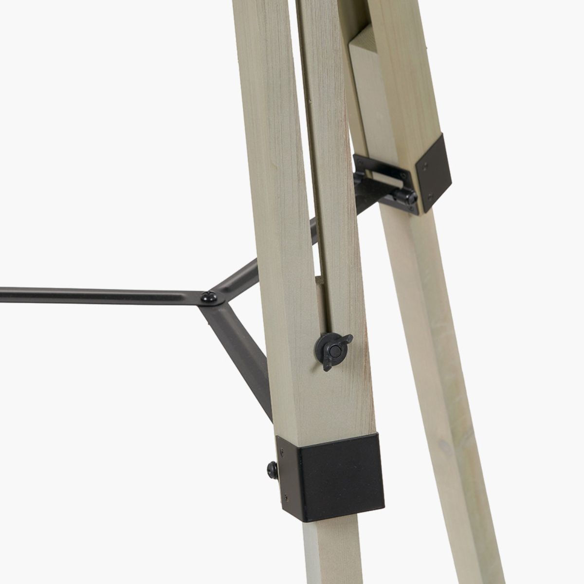 Pacific Lifestyle Windsor Sage Green Wooden Tripod Floor Lamp Base